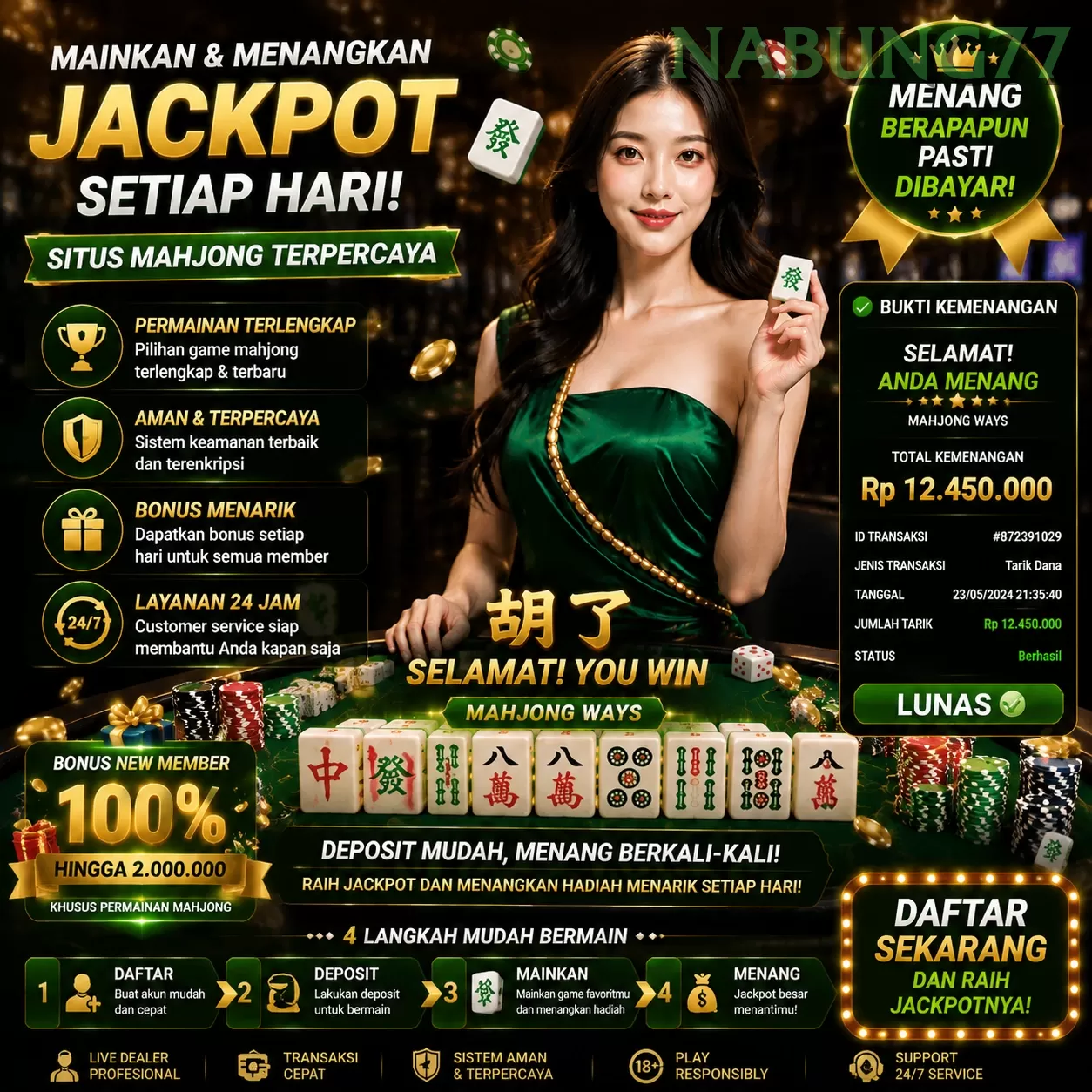 Bagaimana nabung77 Menawarkan Pengalaman Bermain yang Optimal